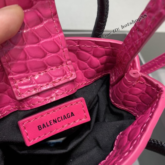 Balenciaga專櫃爆款mini手提購物袋 巴黎世家新潮迷你手機包 fyj1571